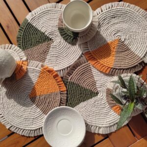 Individuales circulares